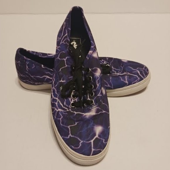 VANS Off The Wall "Lighting Bolt" Lo Pro Digi Skate Shoes, Sz Wo 8.5/Men 7, Used - Picture 5 of 11